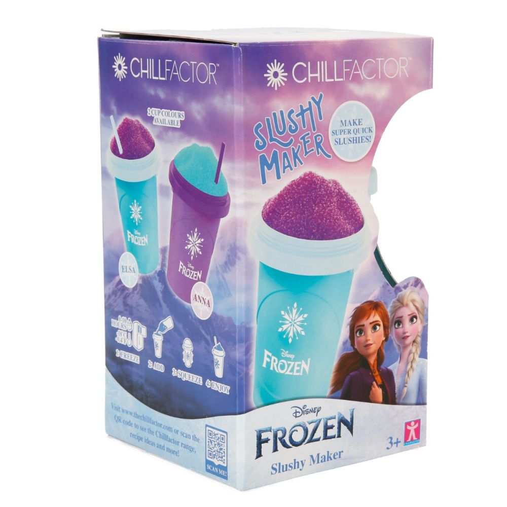 Pahar cu pai pentru slushy, Chill Factor, Disney Frozen