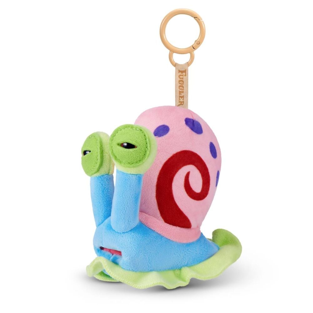 Mini breloc de plus, Fuggler, SpongeBob, Gary The Snail, S1, 12 cm