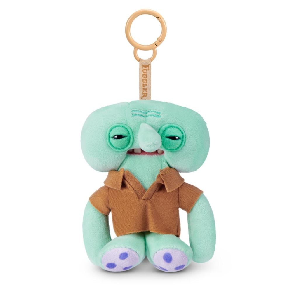 Mini breloc de plus, Fuggler, SpongeBob, Squidward, S1, 12 cm