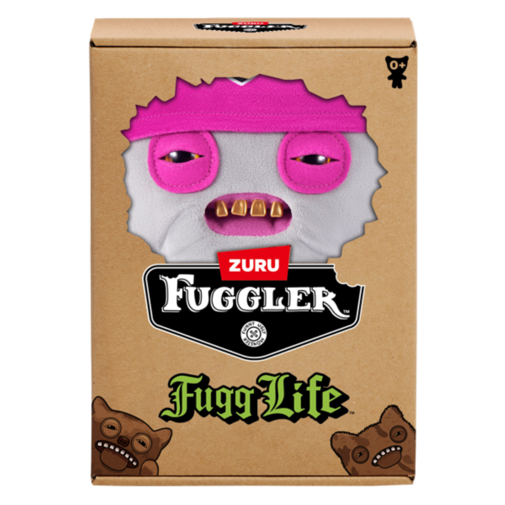 Jucarie de plus, Fuggler, Fugg Life, Squidge, Grey, S1, 22 cm