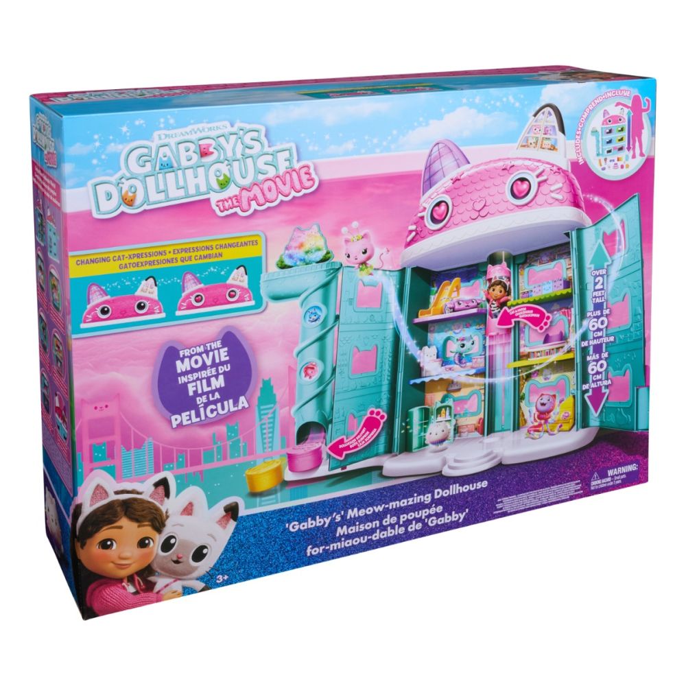 Set de joaca, Gabbys Dollhouse, Casuta Meow-mazing, 6074334 | Noriel