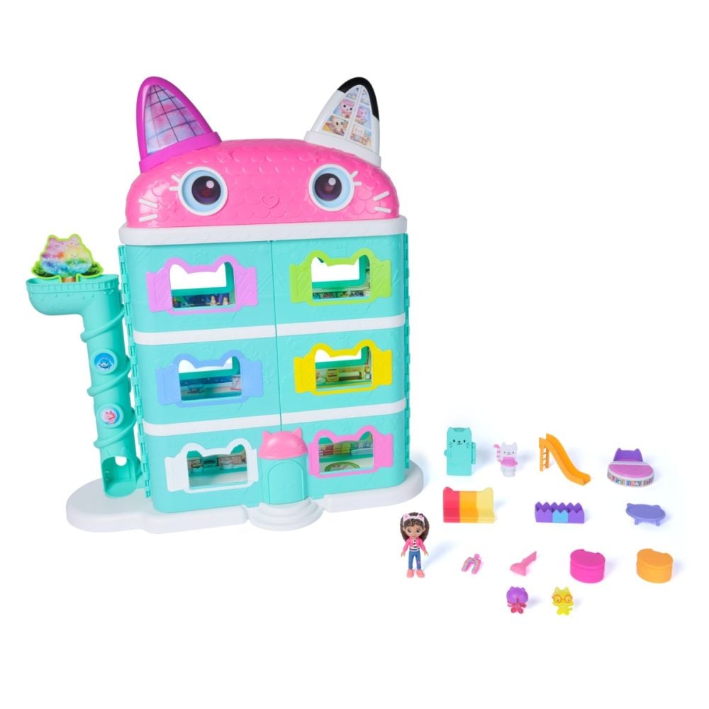 Set de joaca, Gabbys Dollhouse, Casuta Meow-mazing, 6074334