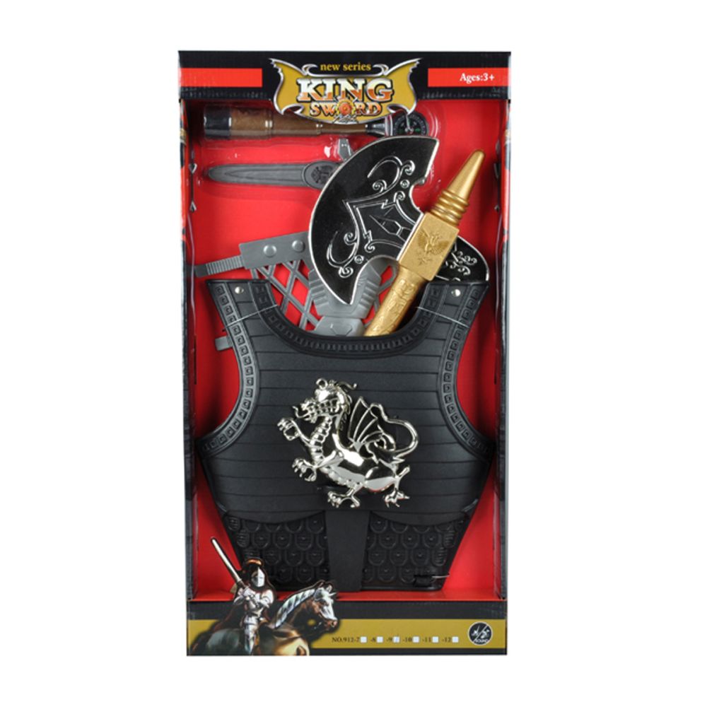 Set pentru cavaler, Paladin, Topor si armura