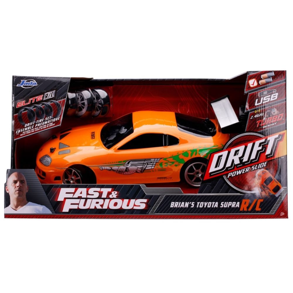Masina cu telecomanda, Jada, Fast And Furious, Brians Toyota Supra