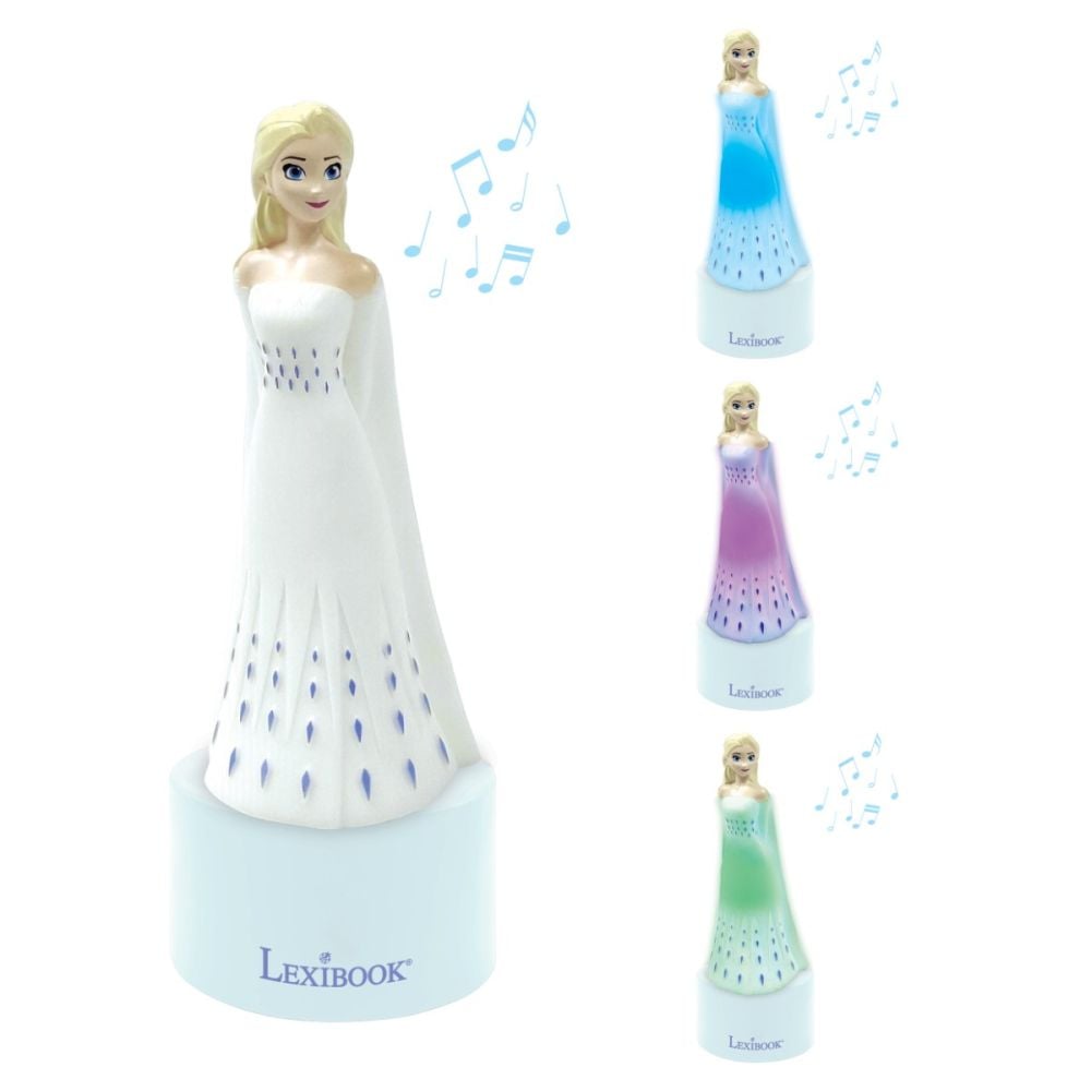 Lampa de veghe cu difuzor, Lexibook, Disney Frozen