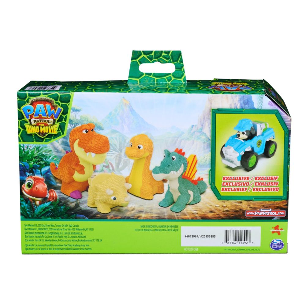 Set de joaca cu figurine, Paw Patrol, Pup Squad Dino Crew, 6075964