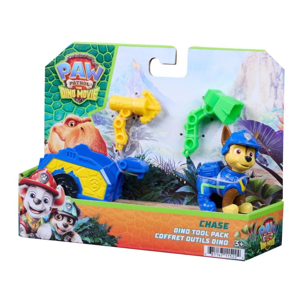 Figurina cu accesorii, Paw Patrol the Dino Movie, Chase, 20157003
