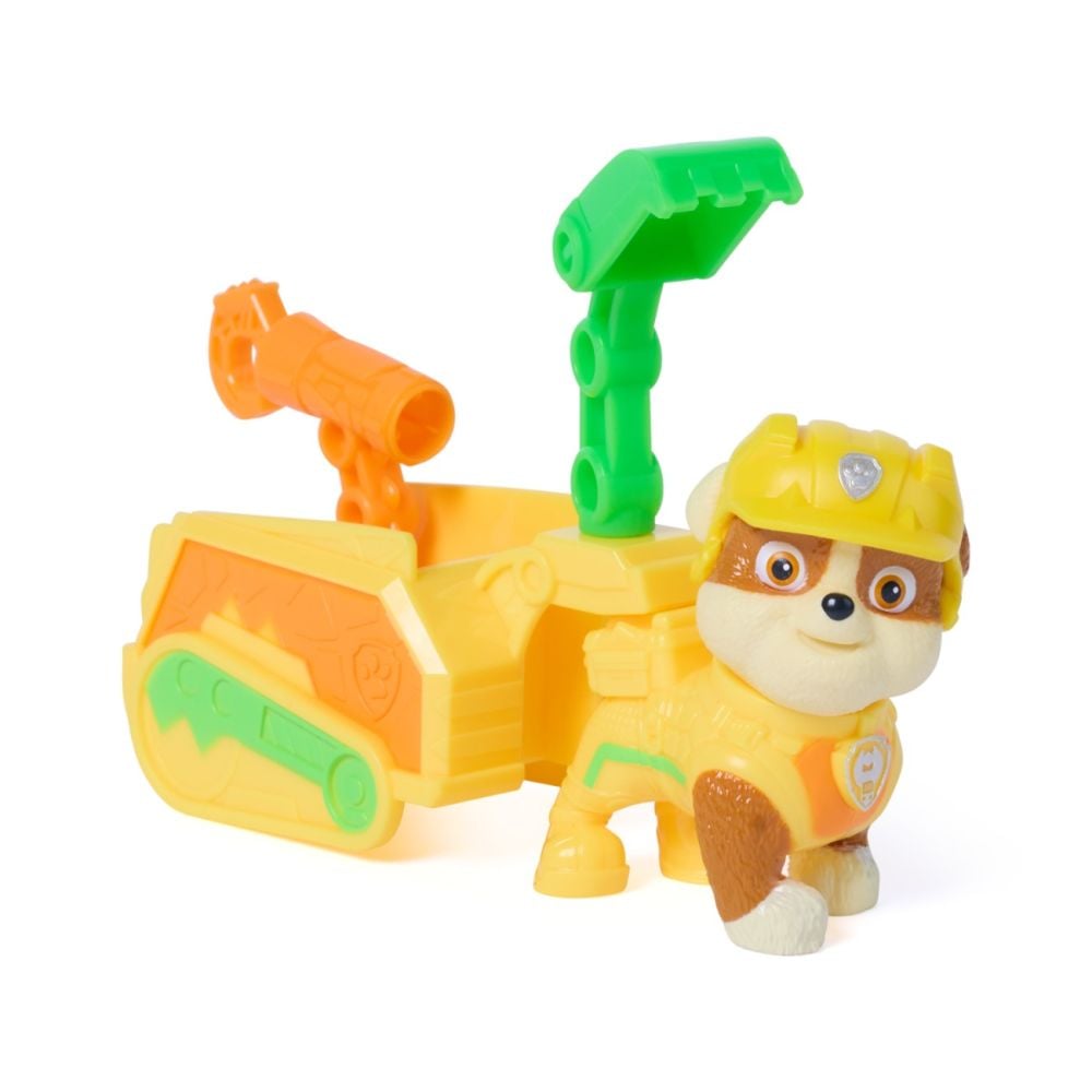 Figurina cu accesorii, Paw Patrol the Dino Movie, Rubble, 20157004