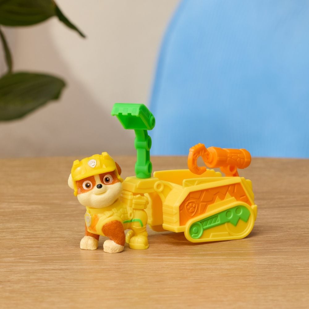Figurina cu accesorii, Paw Patrol the Dino Movie, Rubble, 20157004