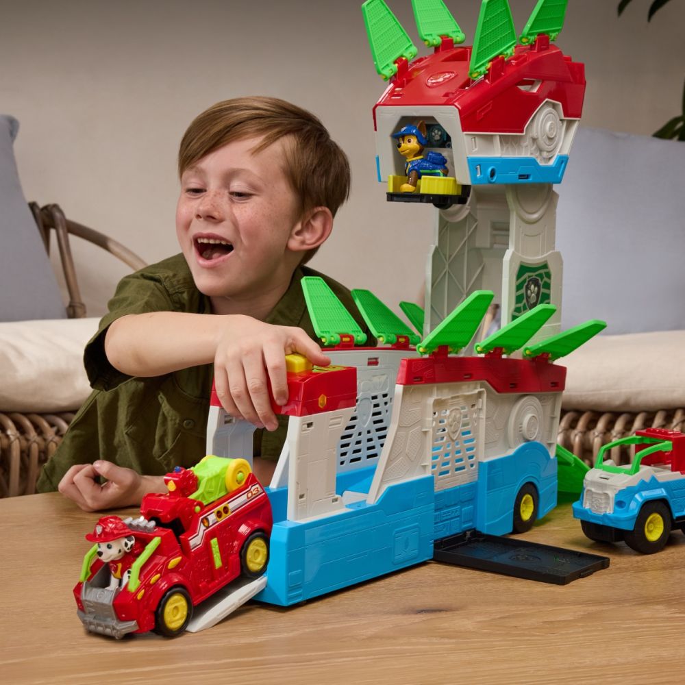 Set de joaca, Paw Patrol, Dino Mobile Headquarters, 6076044
