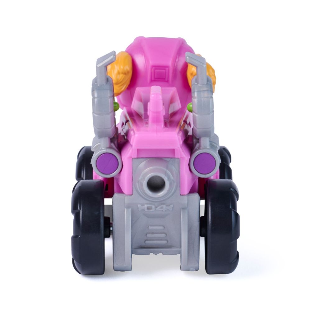 Mini vehicul cu figurina, Paw Patrol the Dino Movie, Pup Squad Racers, Skye, 20157139