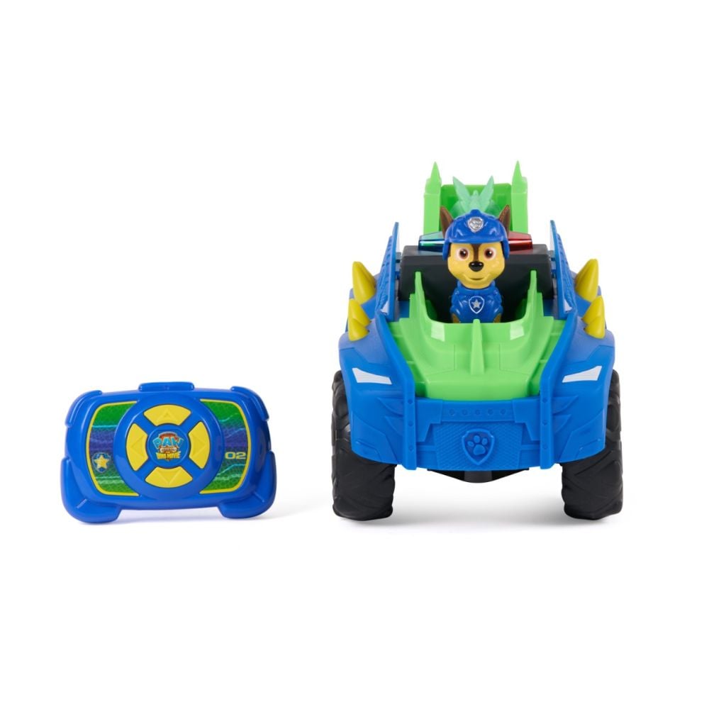 Masina cu telecomanda si figurine, Paw Patrol, Dino Tow and Dash Rc, 6076166