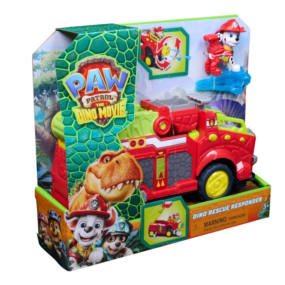 Set de joaca cu figurina, Paw Patrol, Dino Rescue Responder, Marshall, 6076167