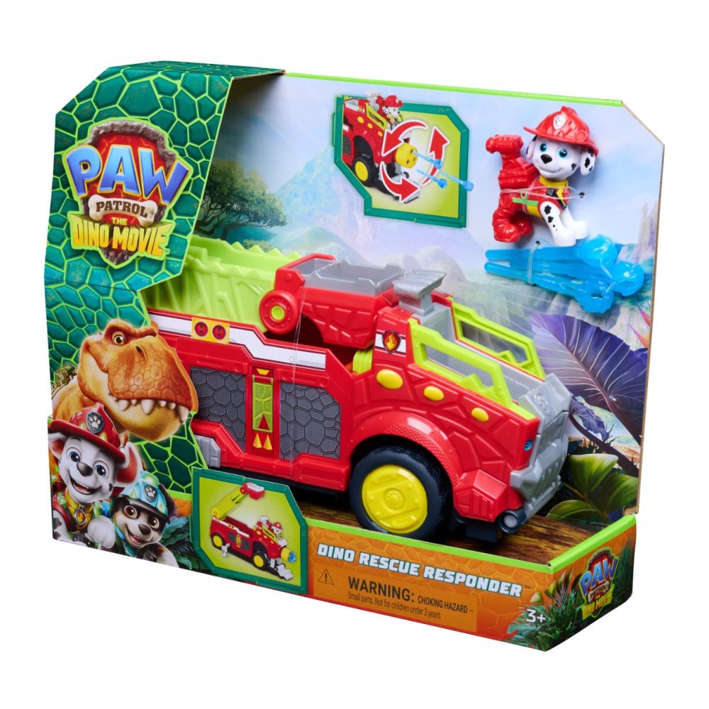 Set de joaca cu figurina, Paw Patrol, Dino Rescue Responder, Marshall, 6076167