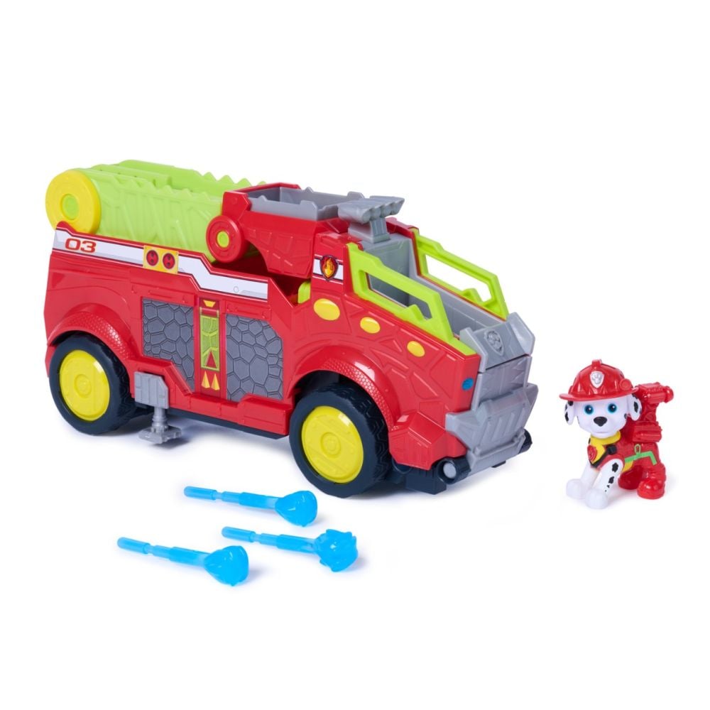 Set de joaca cu figurina, Paw Patrol, Dino Rescue Responder, Marshall, 6076167