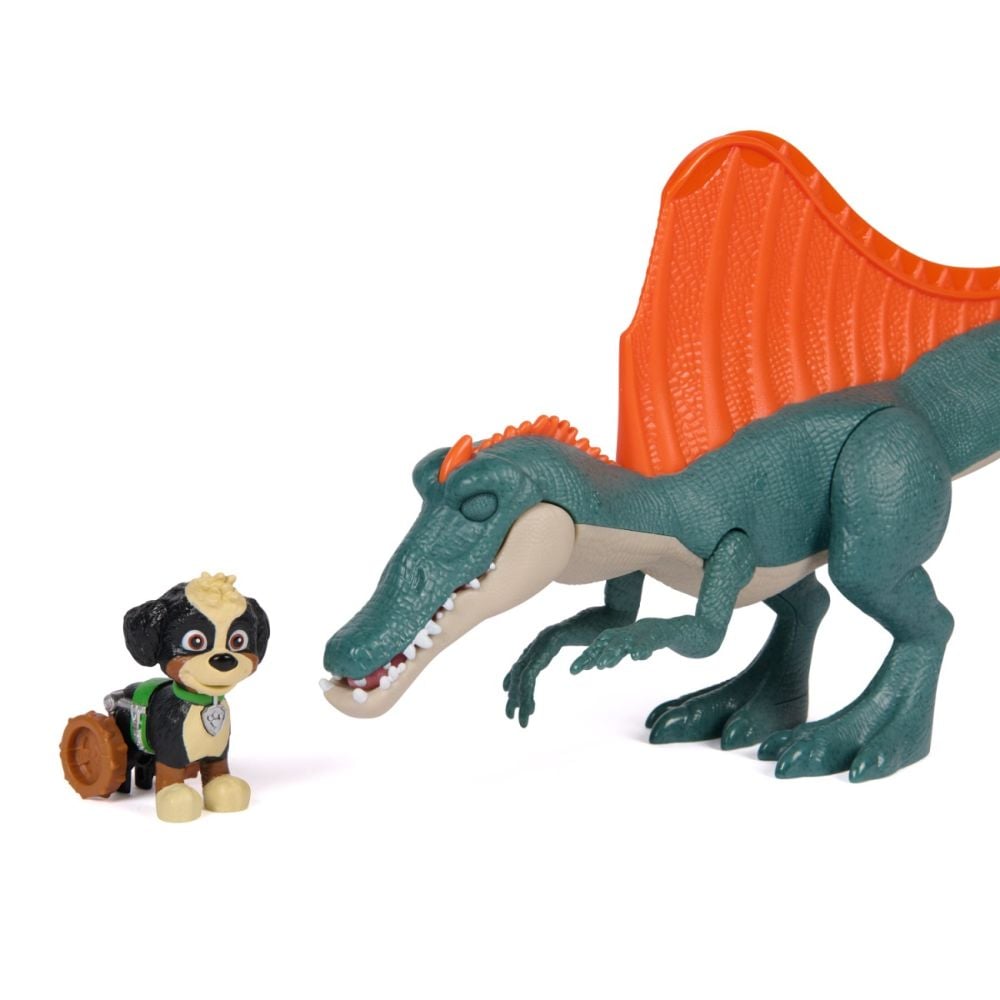 Set de joaca dinozaur si figurina, Paw Patrol, Rise and Roll Dino, 6076188
