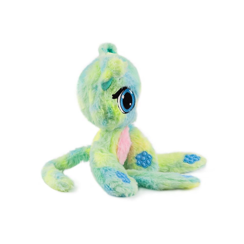 Jucarie de plus parfumata, Bubble Pops, S1, Blueberry Bounce Puppy, 34 cm