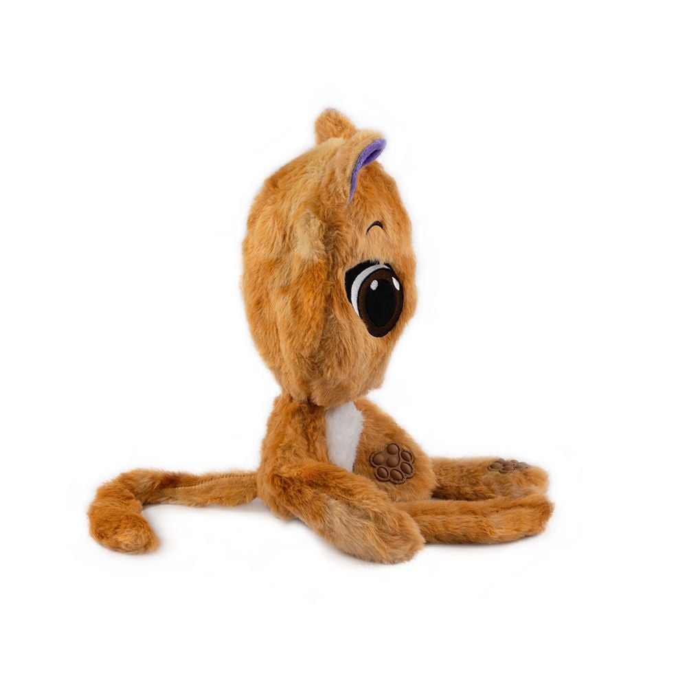 Jucarie de plus parfumata, Bubble Pops, S1, Chocolate Charm Capibara, 34 cm