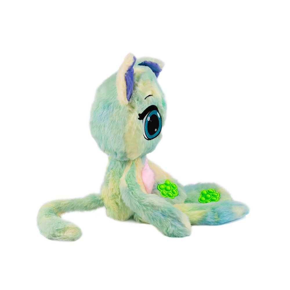 Jucarie de plus parfumata, Bubble Pops, S1, Lemony Zest Mouse, 34 cm
