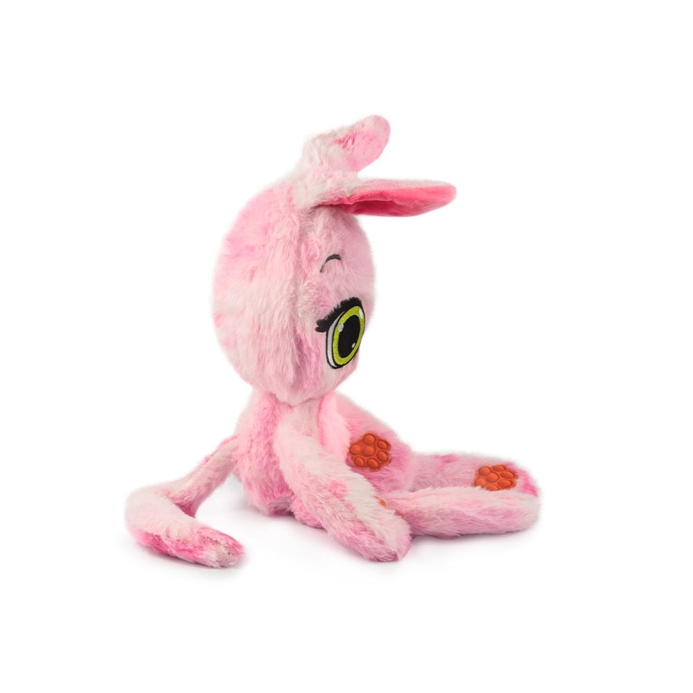 Jucarie de plus parfumata, Bubble Pops, S1, Strawberry Snuggle Bunny, 34 cm