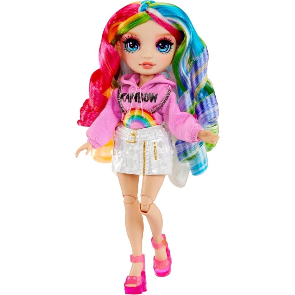 Papusa Rainbow High, Creative Crystals, Amaya Raine, 121411EUC
