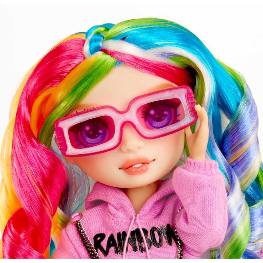 Papusa Rainbow High, Creative Crystals, Amaya Raine, 121411EUC