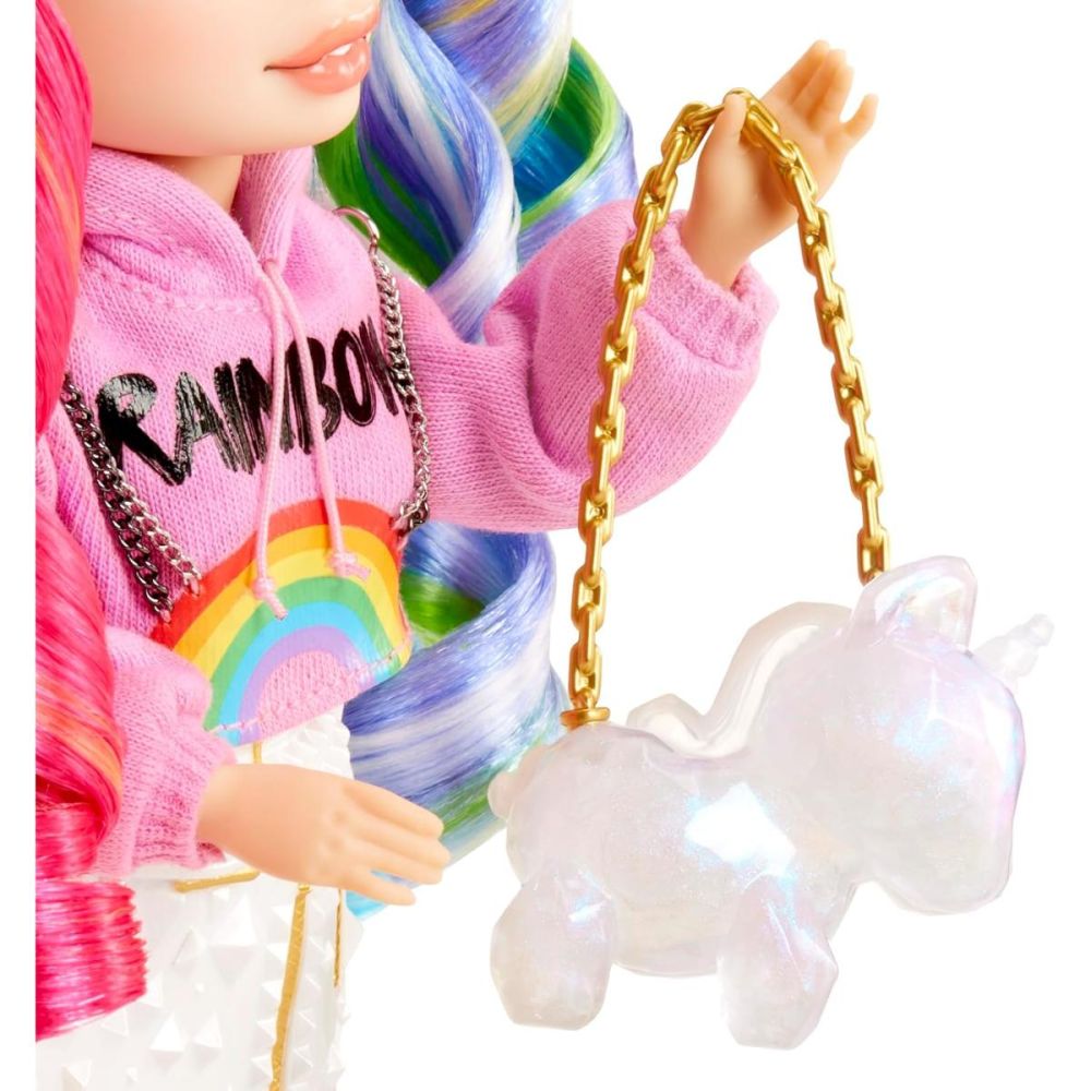 Papusa Rainbow High, Creative Crystals, Amaya Raine, 121411EUC
