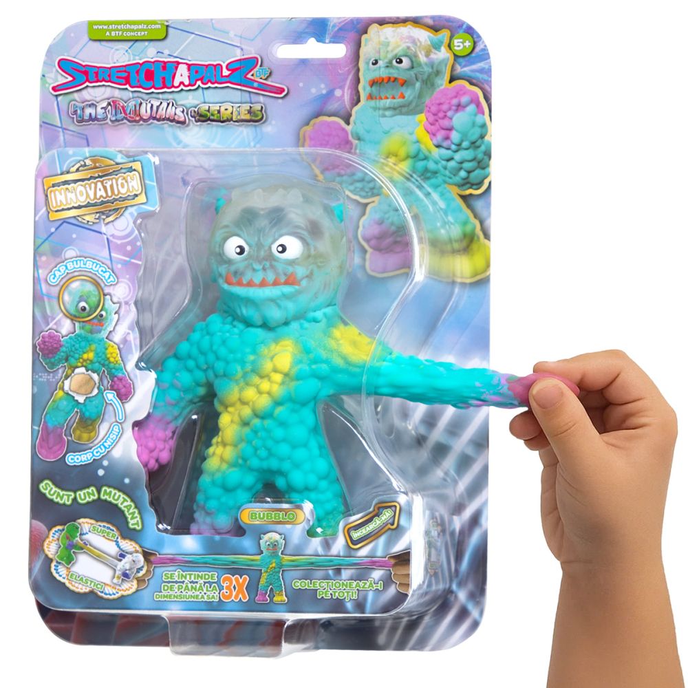 Figurina flexibila, Stretchapalz, The Mutans, Bubblo