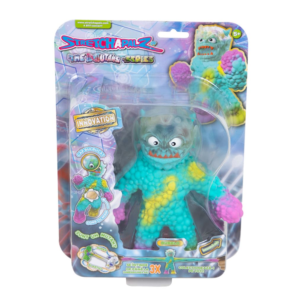 Figurina flexibila, Stretchapalz, The Mutans, Bubblo