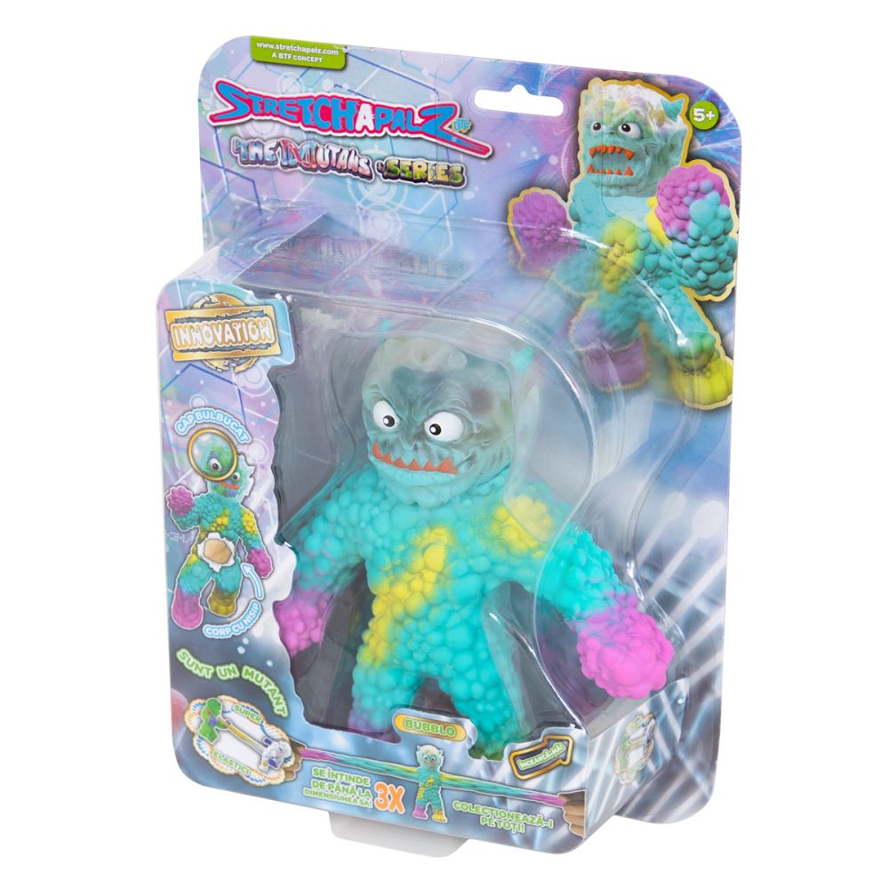 Figurina flexibila, Stretchapalz, The Mutans, Bubblo
