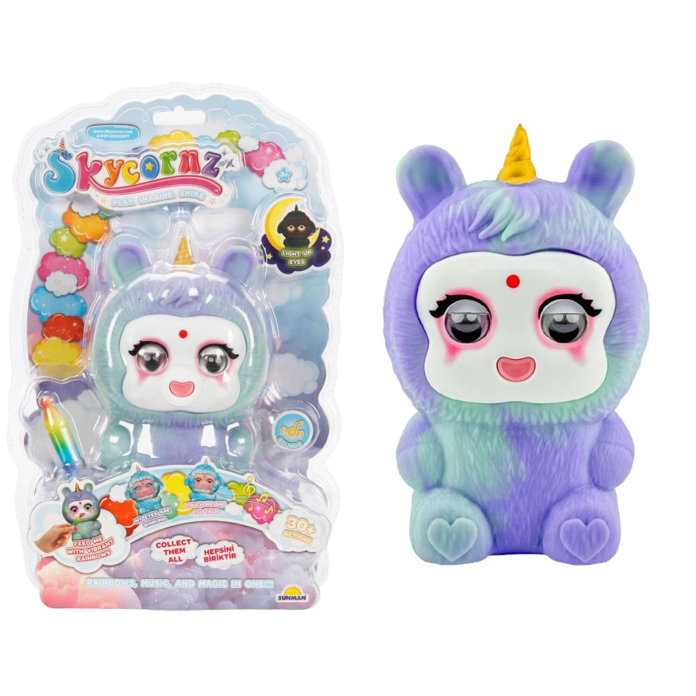 Figurina cu sunet si lumina, Skycornz Deluxe, Flare