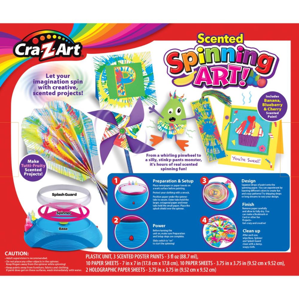 Joc de creatie, Cra-Z-Art, Scented Spinning Art