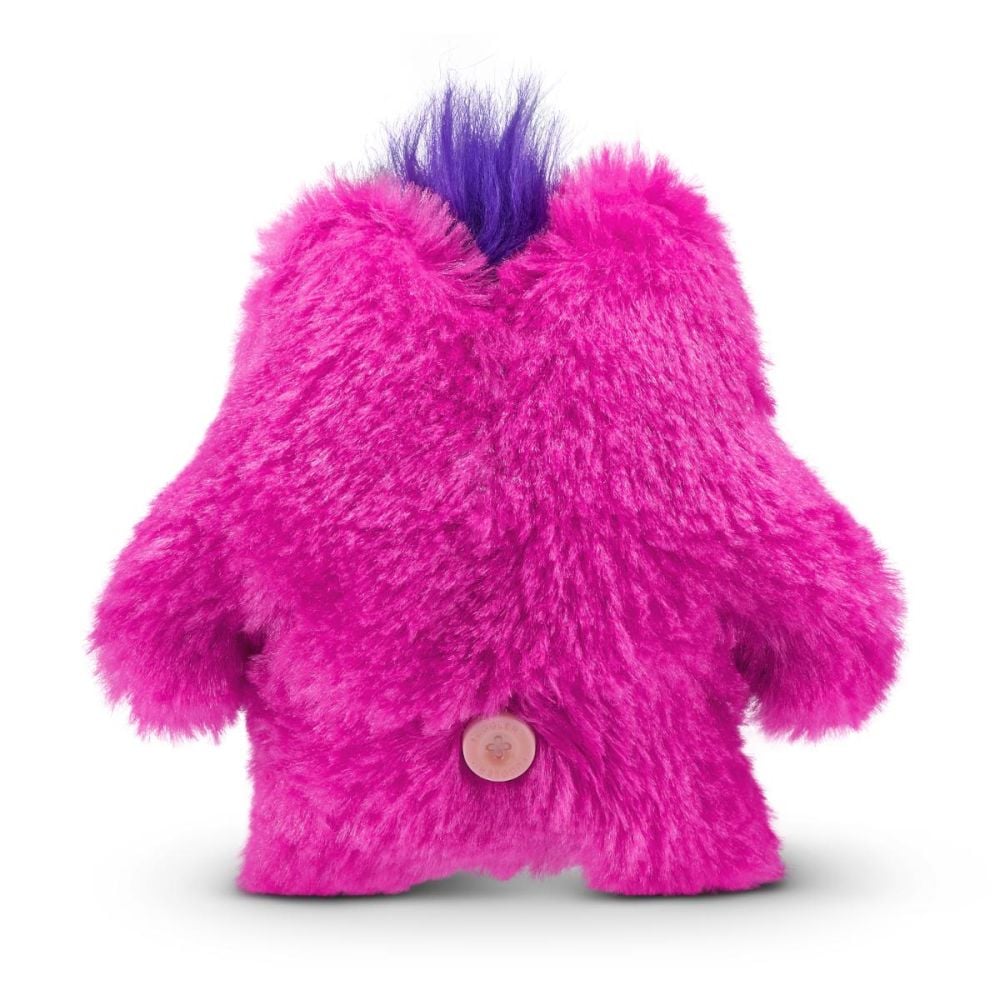 Jucarie de plus, Fuggler, Baby Fuggs, Greedy Grinner, Roz, S4, 9 cm