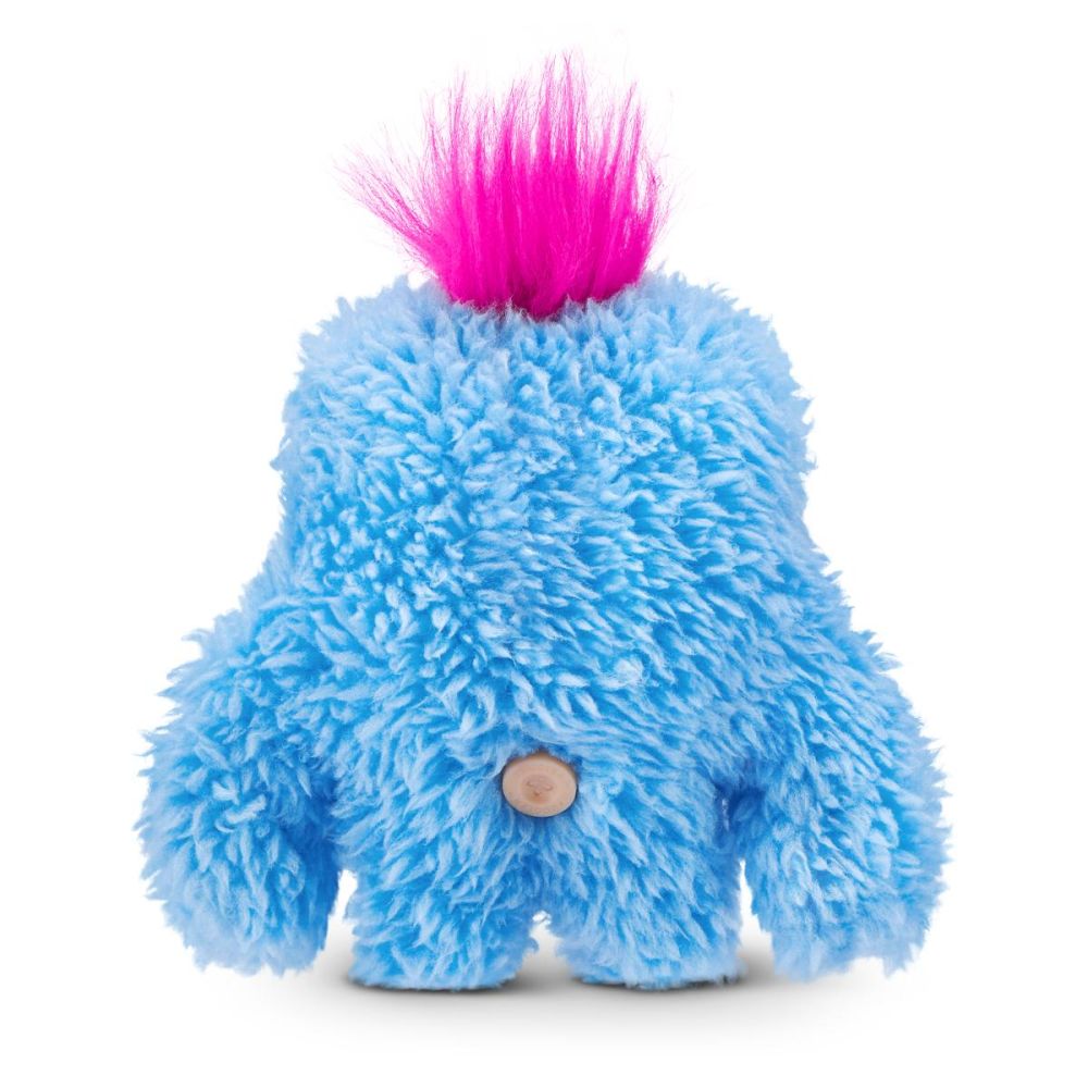Jucarie de plus, Fuggler, Baby Fuggs, Sasquoosh, Blue, S4, 9 cm