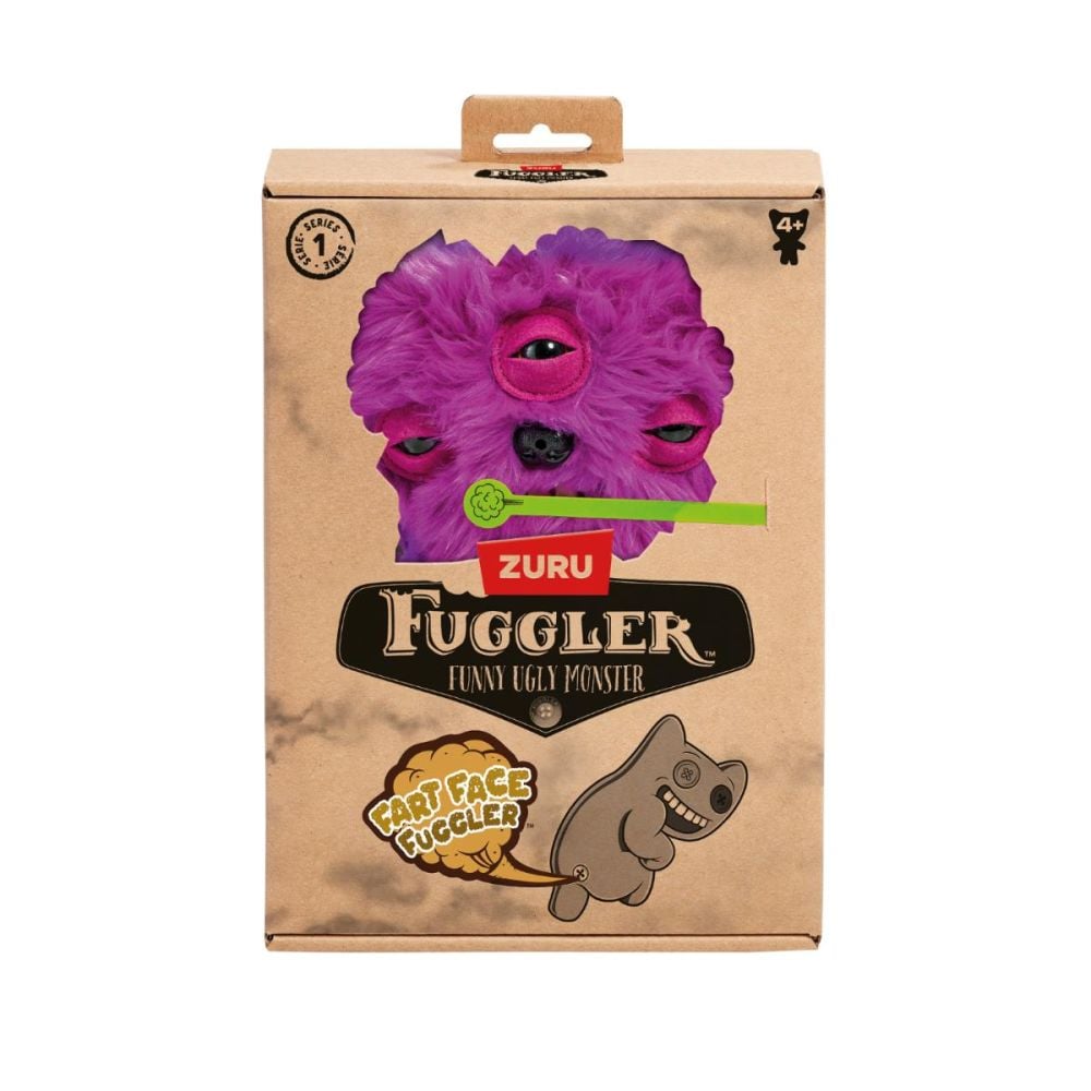Jucarie de plus, Fuggler, Fart Face, Alien Long Pile, S1, 22 cm