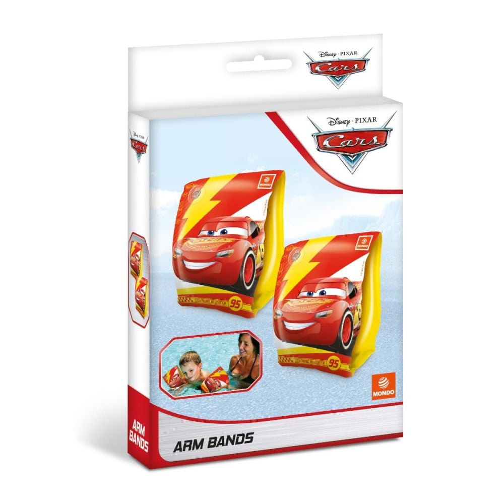 Set aripioare inot, Mondo, Disney Cars, Lightning McQueen, 15 x 23 cm