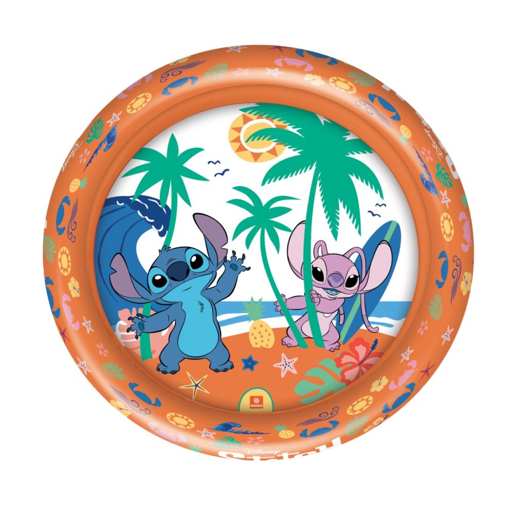 Piscina gonflabila cu 2 inele, Disney Stitch, 100 cm