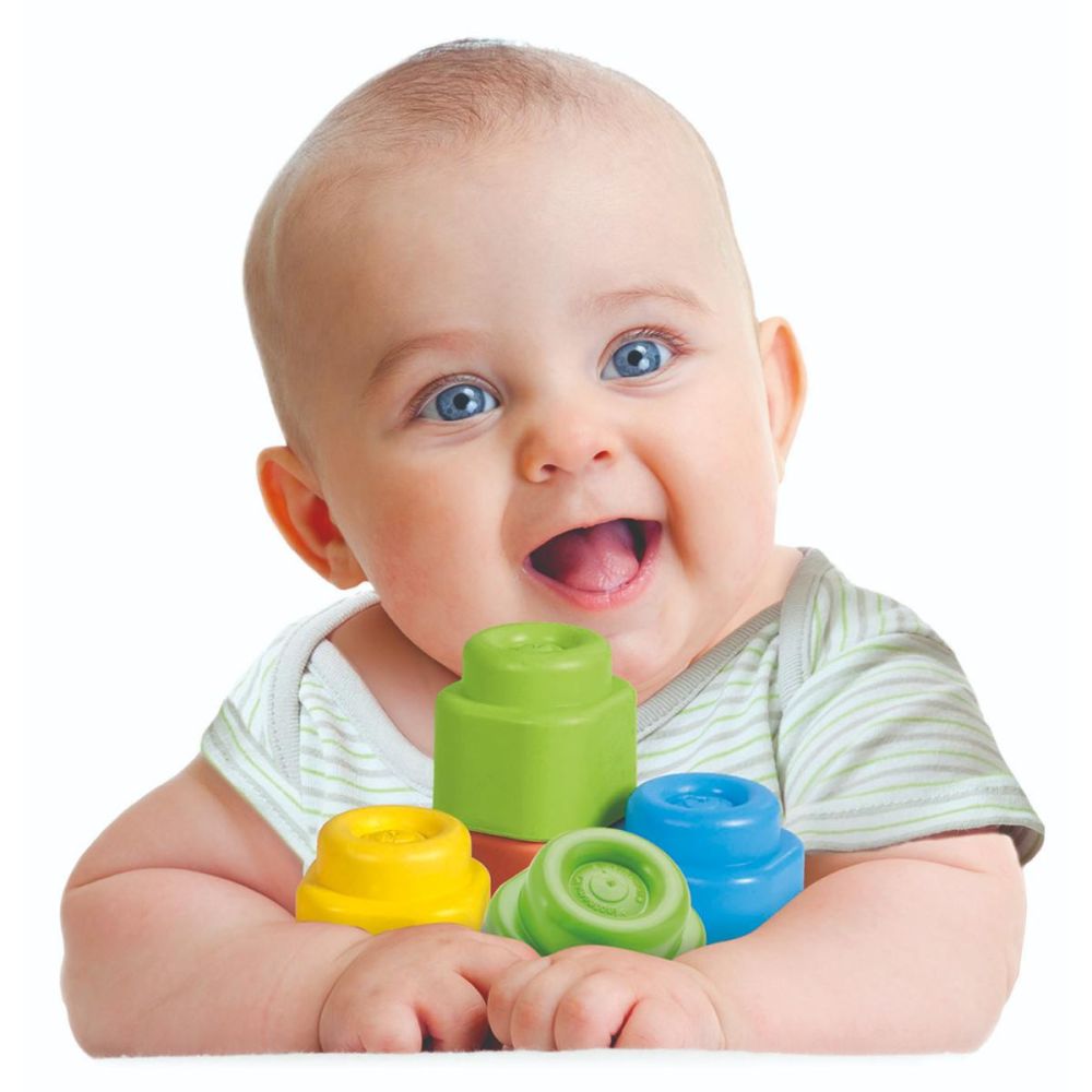 Set 20 de cuburi moi, Clementoni, Soft Clemmy