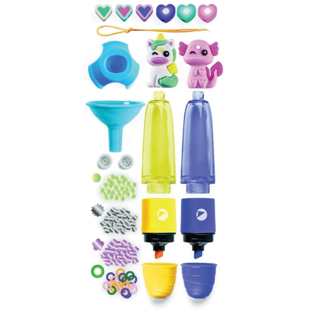 Set de creatie Clementoni Idea, Marker cu decoratiuni, Trendy Animal
