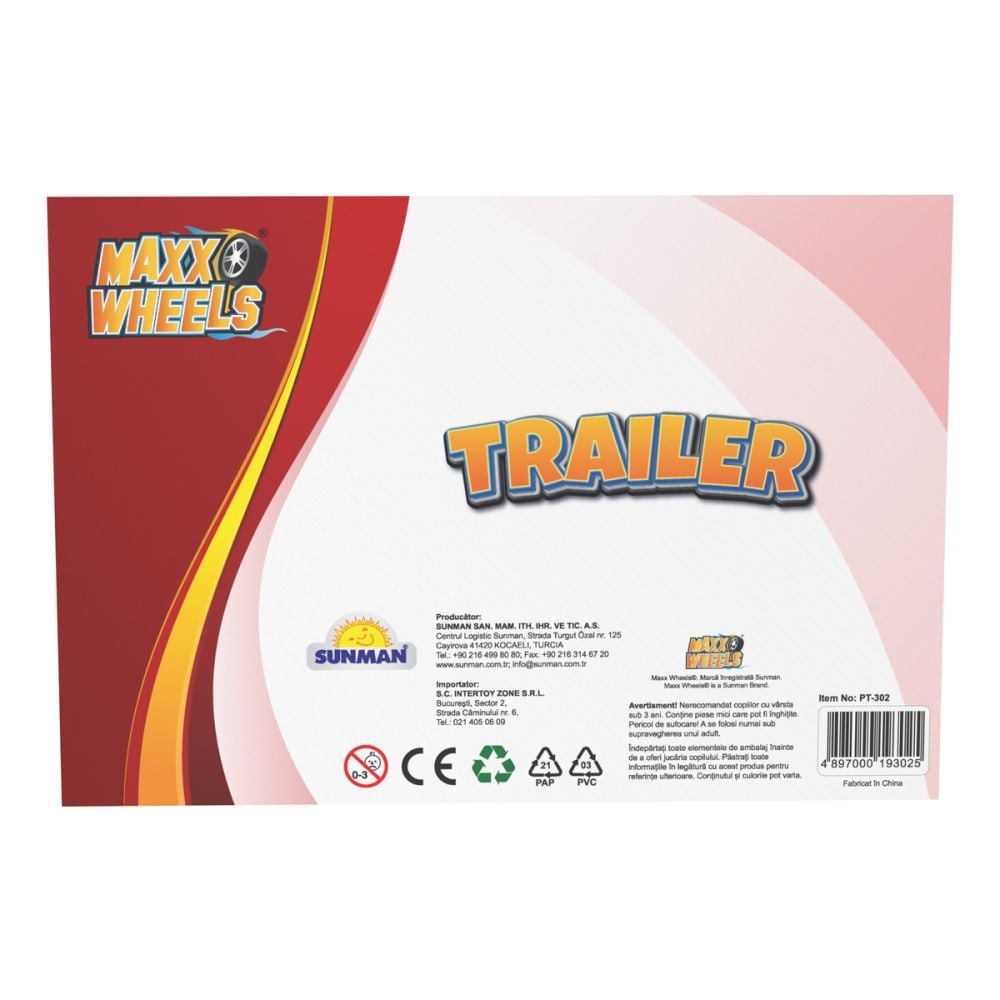 Camion transportator Maxx Wheels, Aquarium equipment