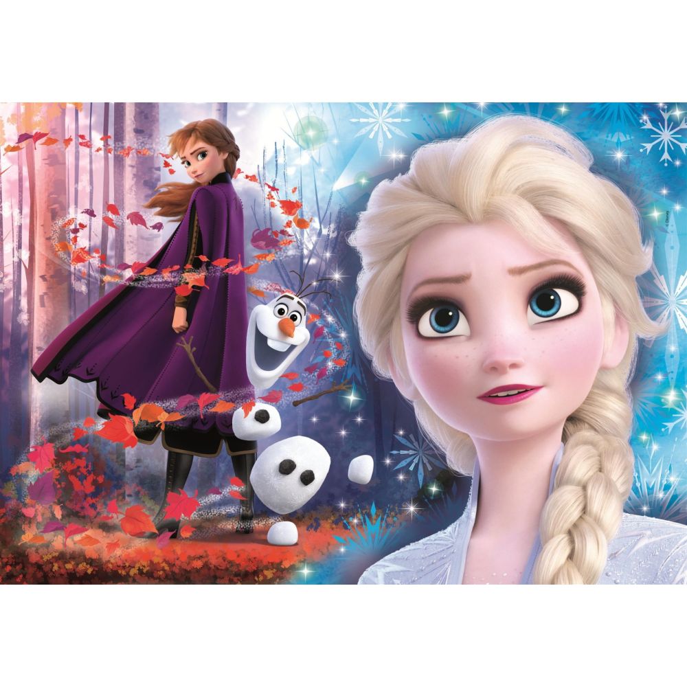 Puzzle Clementoni Disney Frozen 2 Jewels, 104 piese