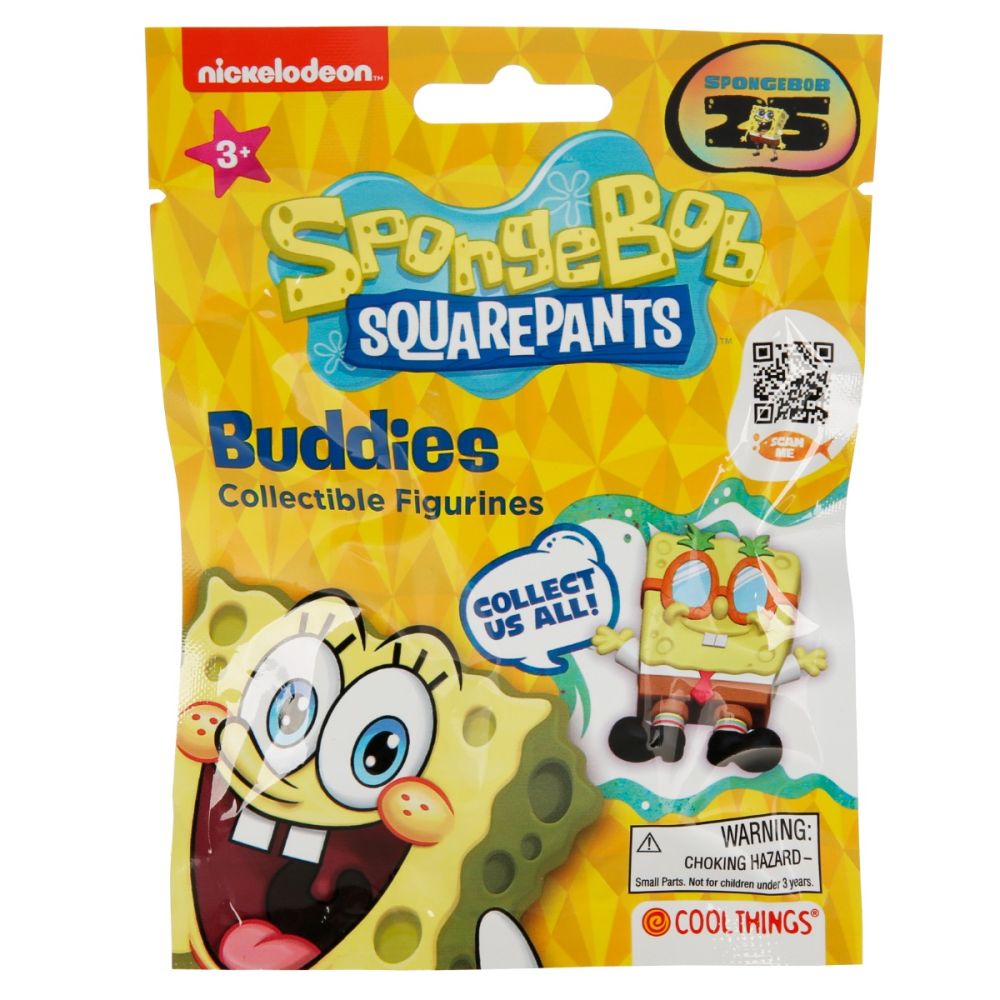 Figurina surpriza 3D, Cool Things, SpongeBob SquarePants Buddies