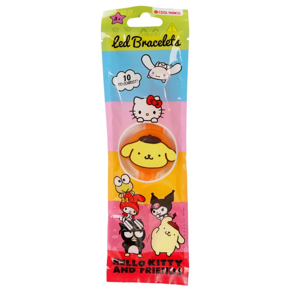 Bratara din silicon cu lumini LED, Hello Kitty and Friends