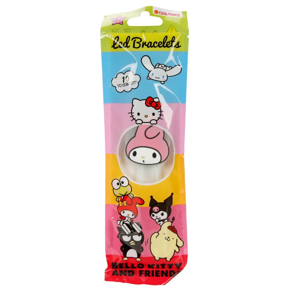 Bratara din silicon cu lumini LED, Hello Kitty and Friends