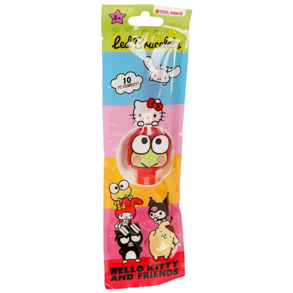 Bratara din silicon cu lumini LED, Hello Kitty and Friends