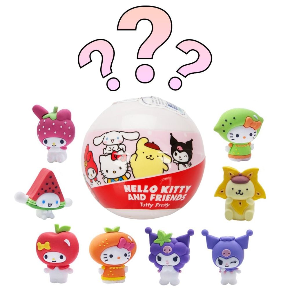 Figurina surpriza 3D, Cool Things, Hello Kitty and Friends Tutty Frutty