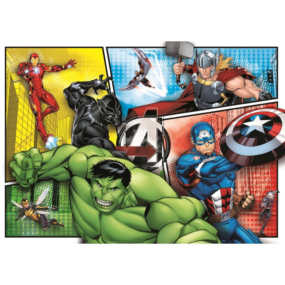 Puzzle Clementoni Marvel Avengers, 2 x 60 piese