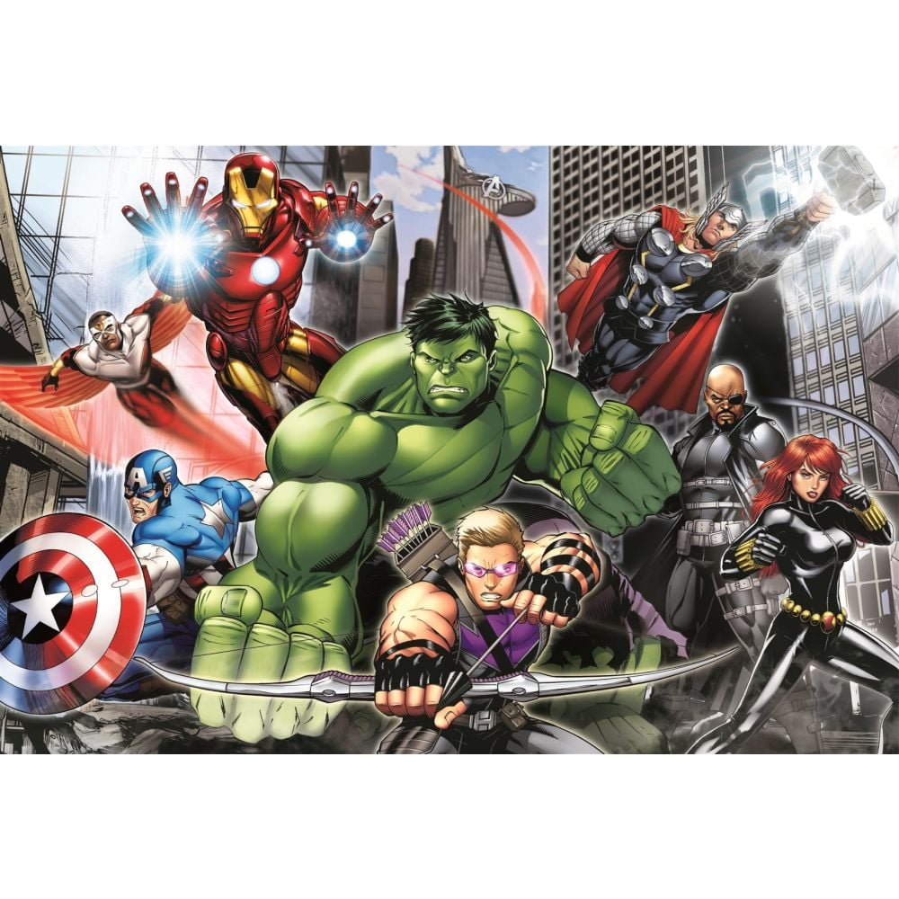 Puzzle Clementoni, Maxi, Avengers, 104 piese