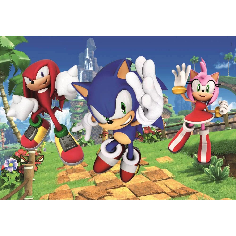 Puzzle Maxi Clementoni, Sonic the Hedgehog, 104 piese