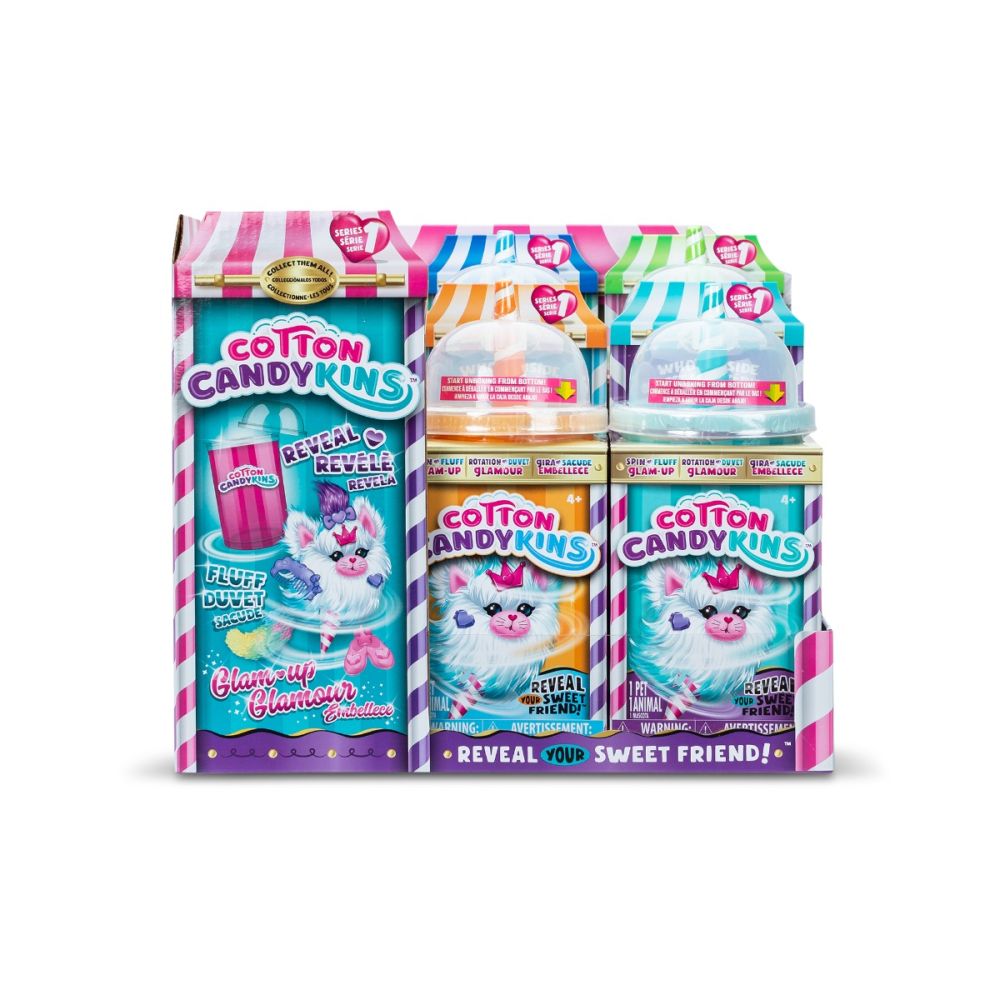 Jucarie de plus surpriza, Cotton Candykins, S1